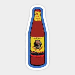 The Hot Sauce is Communism Sticker